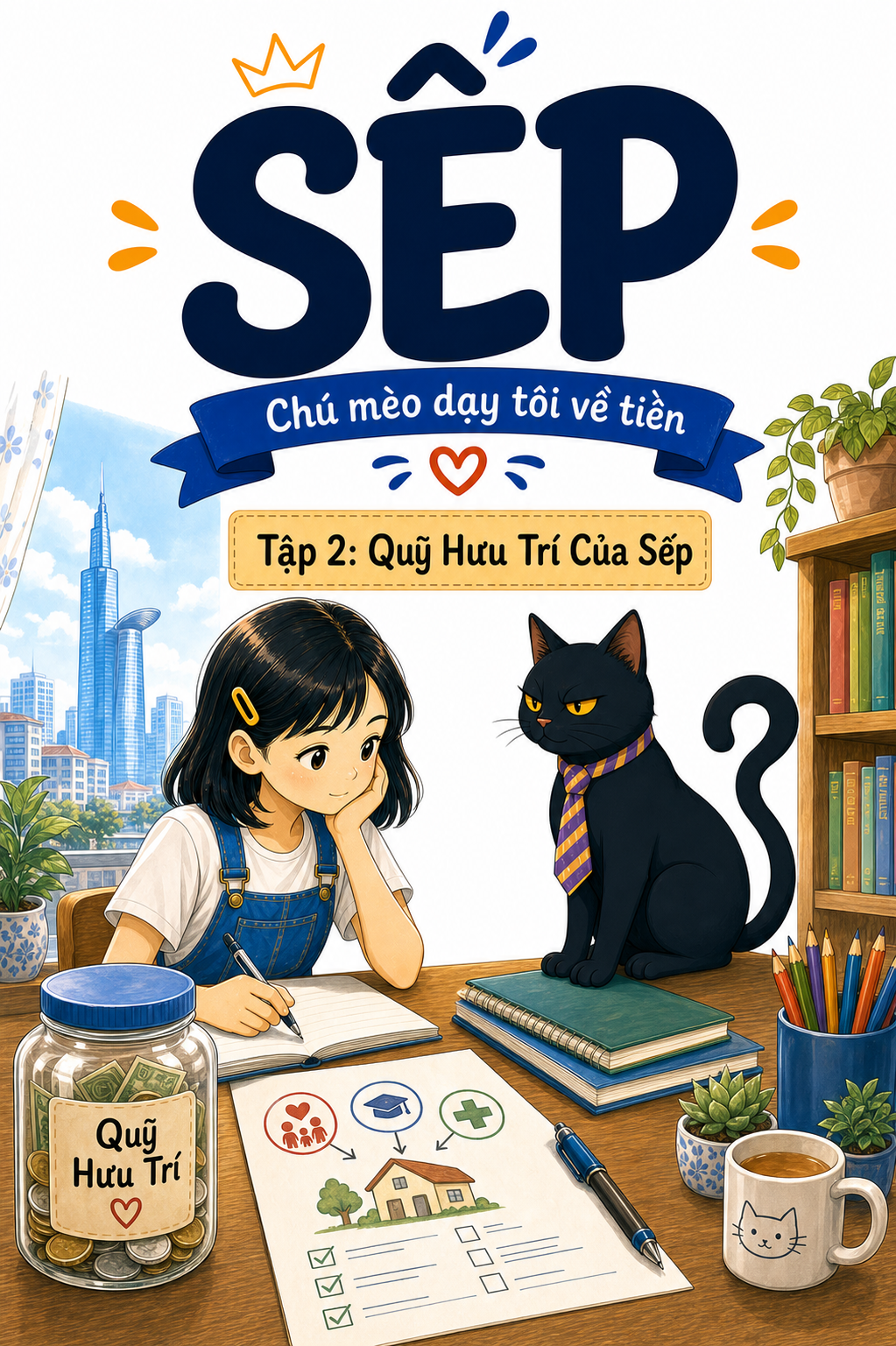 Sếp Là Một Con Mèo — Tập 2: Quỹ Hưu Trí Của Sếp